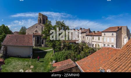 Vue panoramique de l'église Saint-Jean-Baptiste Foto Stock