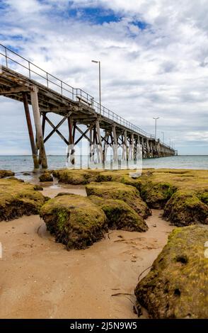 Il molo di Port Noarlunga South Australia il 28th 2022 febbraio Foto Stock