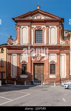 L'oratorio di Santa Maria Assunta, detto anche oratorio di San Gaetano, Fontanellato, Parma, Italia Foto Stock