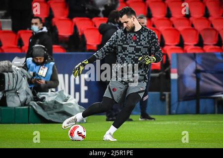 Alexandre LETELLIER del PSG durante la partita di calcio della Coppa di Francia tra Parigi Saint-Germain e OGC Nizza il 31 gennaio 2022 allo stadio Parc des Princes di Parigi, Francia - Foto Matthieu Mirville / DPPI Foto Stock