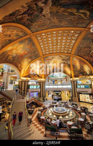 Galerías Pacífico è un centro commerciale a Buenos Aires, Argentina, situato all'incrocio tra Florida Street e Córdoba Avenue. Foto Stock