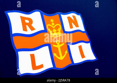 royal national scialuppa di salvataggio istituzione, rnli, logo Foto Stock