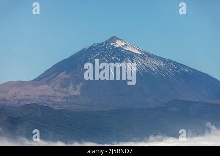 el teide nelle nuvole tenerife Foto Stock