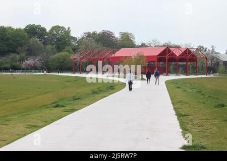 New Marina Park, città di Cork. Irlanda Foto Stock