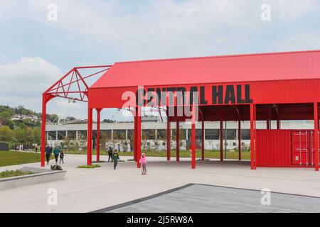 New Marina Park, città di Cork. Irlanda Foto Stock