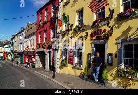 Kilkenny Main Street, County Kilkenny, Irlanda Foto Stock