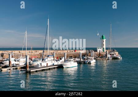 Il porto, la flotte-en-Re elencato come uno dei più bei villaggi di Francia, Ile de Re, Charente-Maritime (17), Nouvelle Aquitaine regione, fra Foto Stock
