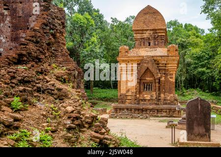 Antiche rovine Santuario di Mio Figlio Foto Stock
