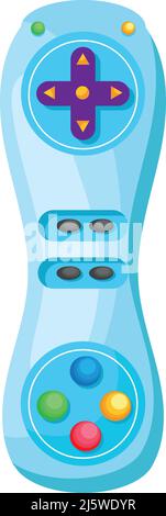 controllo moderno dei videogiochi Illustrazione Vettoriale