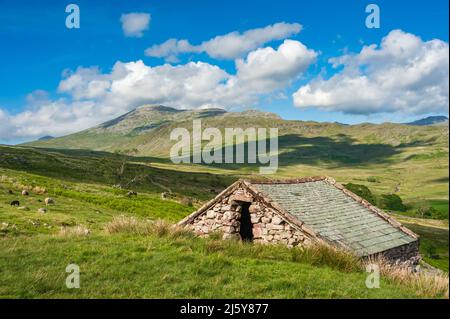 Old Peat Barn alla Boot Bank di Eskdale Cumbria Foto Stock