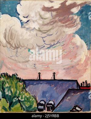 Pittura di Henry Lyman Saÿen - Nuvole (1910-1912) Foto Stock