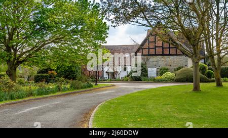 Karma Salford Hall, Abbots Salford, Salford Priors, Warwickshire, Inghilterra. Foto Stock