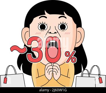 Slang coreano, divertente parola trendy didascalia in faccia emoji discount Illustrazione Vettoriale
