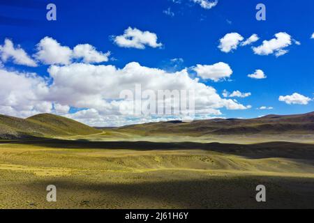 Deserto di Atacama con drone Foto Stock