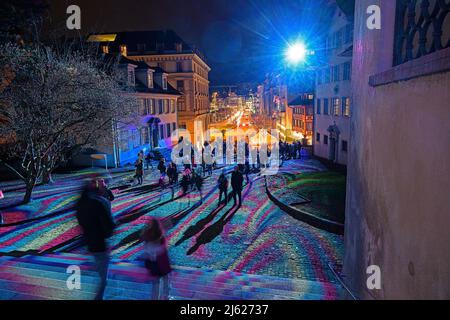 Light Festival Lucerna, Svizzera Foto Stock