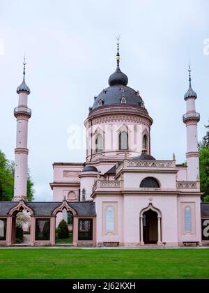 Moschea rossa a Schwetzingen/Germania Foto Stock