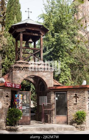 La Chiesa della mamma di Jvari di Tbilisi Foto Stock