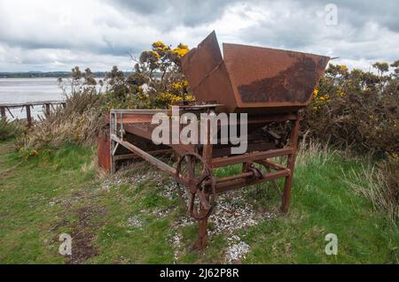 Nel Regno Unito - Solway Firth, Cumbria Foto Stock