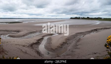 Nel Regno Unito - Solway Firth, Cumbria Foto Stock