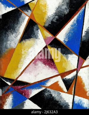 Pittura Lyubov Popova (Любовь Попова) - composizioni senza titolo (circa 1916) Foto Stock