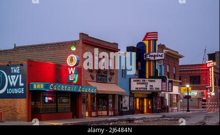 Livingston, Montana Foto Stock