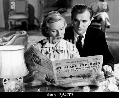 ANN TODD, NIGEL PATRICK, LA BARRIERA SONORA, 1952 Foto Stock