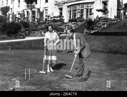 CAMPBELL,GUINNESS, ULTIMA FESTA, 1950 Foto Stock