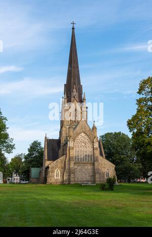 Cattedrale di Fredericton Christ Church (Fredericton, New Brunswick, Canada) Foto Stock