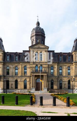 Assemblea legislativa di New Brunswick (Fredericton, New Brunswick, Canada) Foto Stock