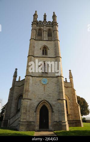 Chiesa di tutti i Santi, Churchill, Oxfordshire Foto Stock