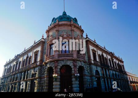 TEATRO MACEDONIO Alcalá, (Teatro Macedonio Alcala), Oaxaca de Juárez City, Oaxaca, Messico Foto Stock