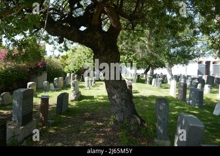 Los Angeles, California, Stati Uniti d'America 20th Aprile 2022 una visione generale dell'atmosfera del Cimitero di Hollywood Forever il 20 Aprile 2022 a Los Angeles, California, Stati Uniti. Foto di Barry King/Alamy Stock Foto Foto Stock