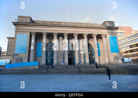 Il municipio di Sheffield è una struttura situata nel centro di Sheffield, nel Regno Unito Foto Stock