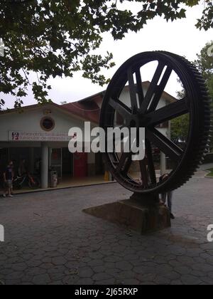 Funicolare de Artxanda, dove si può godere di un punto panoramico di Bilbao. Foto Stock