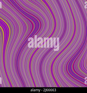 Magenta colorato minimalistico sfuma lo sfondo di linee ondulate, strisce Foto Stock