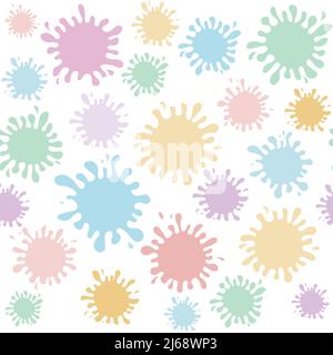 Pattern macchie multicolore, texture, sfondo carta da parati Illustrazione Vettoriale