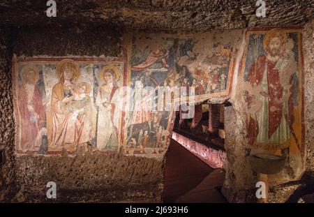 Chiesa della Madonna del Parto, Sutri, Lazio, Italia Foto Stock