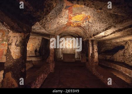 Chiesa della Madonna del Parto, Sutri, Lazio, Italia Foto Stock