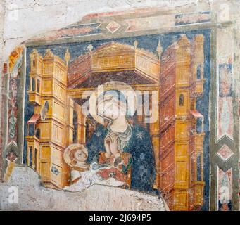 Cattedrale dedicata all'Annunciazione della Vergine Maria in Otranto. La cattedrale cattolica romana, dedicata all'Annunciazione della Vergine Maria. Foto Stock