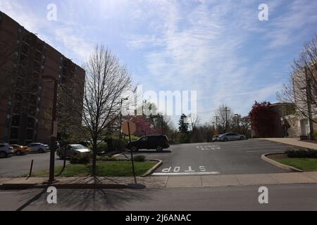 Hetzel Street, state College, Pennsylvania Foto Stock