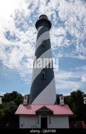 Il faro di St Augustine in Florida Foto Stock