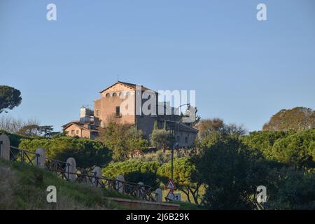 Chiesa di San Bonaventura al Palatino, Colle Palatino, Roma, Italia. Foto Stock