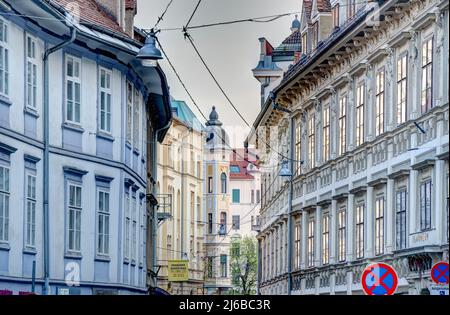 Graz, Austria, immagine HDR Foto Stock