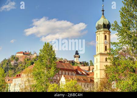 Graz, Austria, immagine HDR Foto Stock