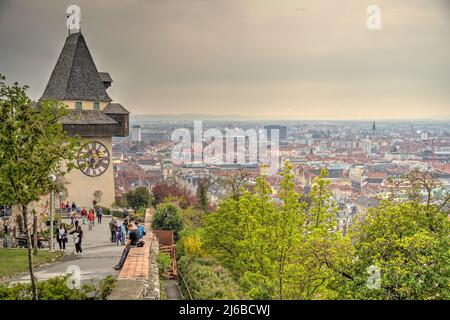 Graz, Austria, immagine HDR Foto Stock