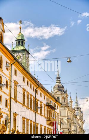 Graz, Austria, immagine HDR Foto Stock