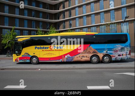 Vista laterale Polster & Pohl Touring Car ad Amsterdam Paesi Bassi 24-3-2022 Foto Stock