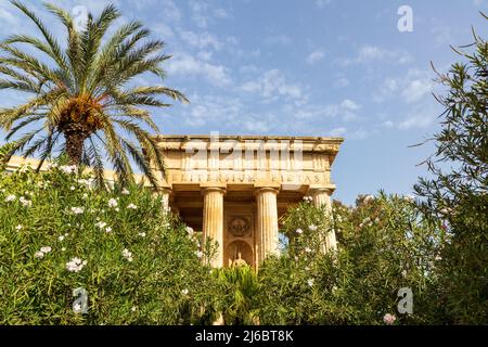 Giardini Lower Barrakka a Malta Foto Stock