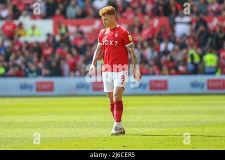 Jack Colback n.8 di Nottingham Forest durante il gioco Foto Stock