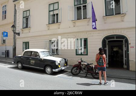 Museo delle relazioni interrotte a Zagabria Foto Stock